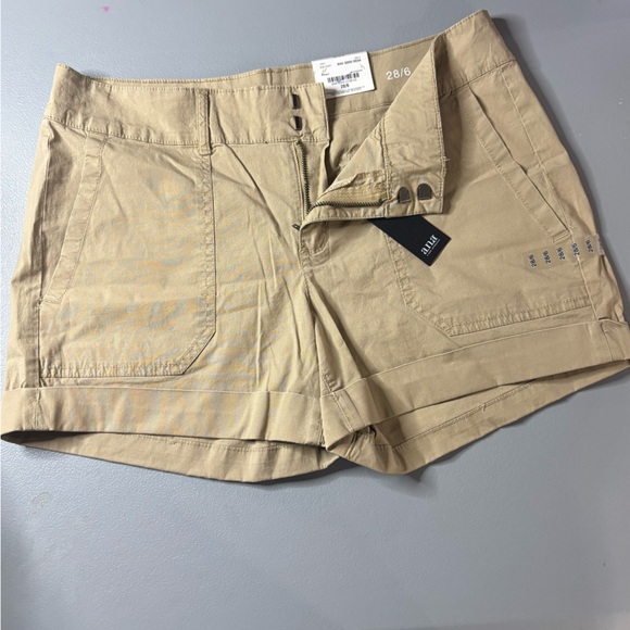 Anna Pants - Tan Khaki Shorts Brand New Light Weight